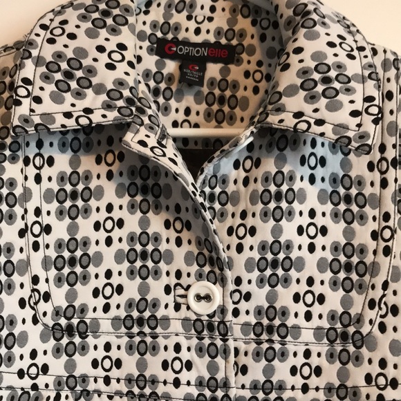 OPTION ELLE Women’s Printed Blazer - Picture 2 of 6